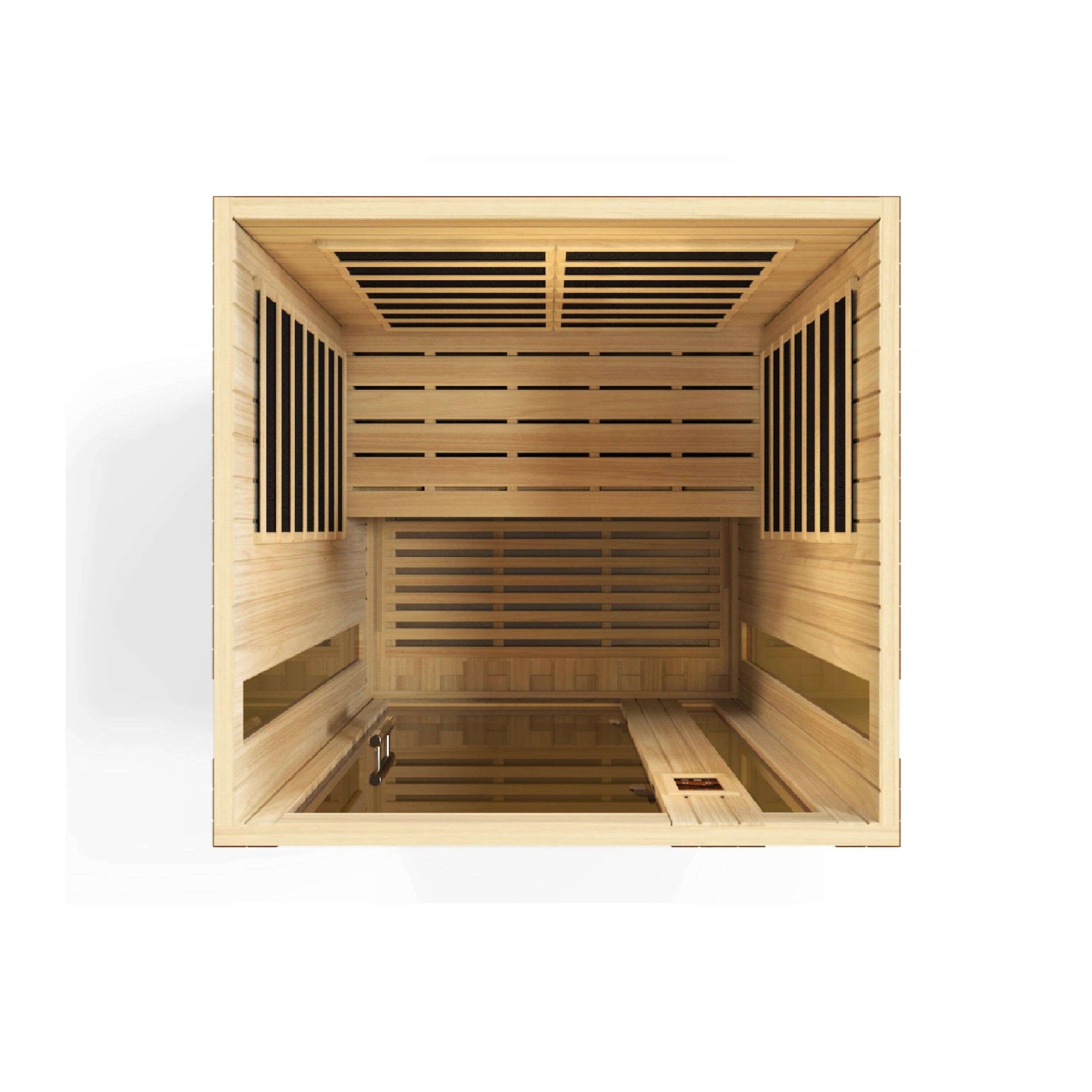 Dynamic Saunas Vittoria Edition 2 Person- Low EMF Sauna Golden Designs 