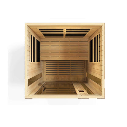 Dynamic Saunas Vittoria Edition 2 Person- Low EMF Sauna Golden Designs 
