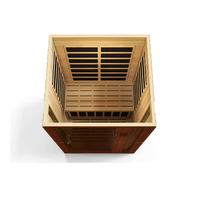 Dynamic Saunas Vittoria Edition 2 Person- Low EMF Sauna Golden Designs 