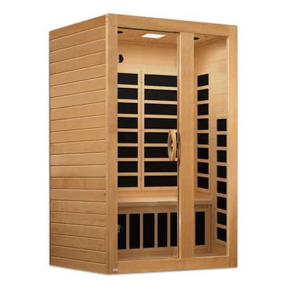 Dynamic Serena Elite 2-Person Ultra Low EMF Infrared Sauna Sauna Golden Designs 
