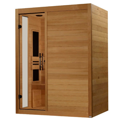 Dynamic Toscana Elite 3-Person Ultra Low EMF FAR Infrared Sauna Sauna Golden Designs 