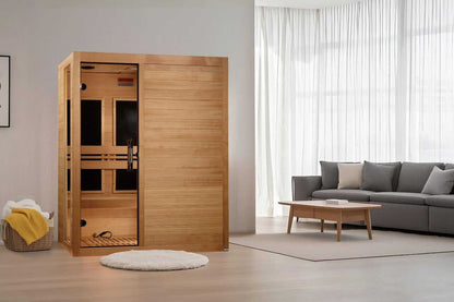 Dynamic Toscana Elite 3-Person Ultra Low EMF FAR Infrared Sauna Sauna Golden Designs 