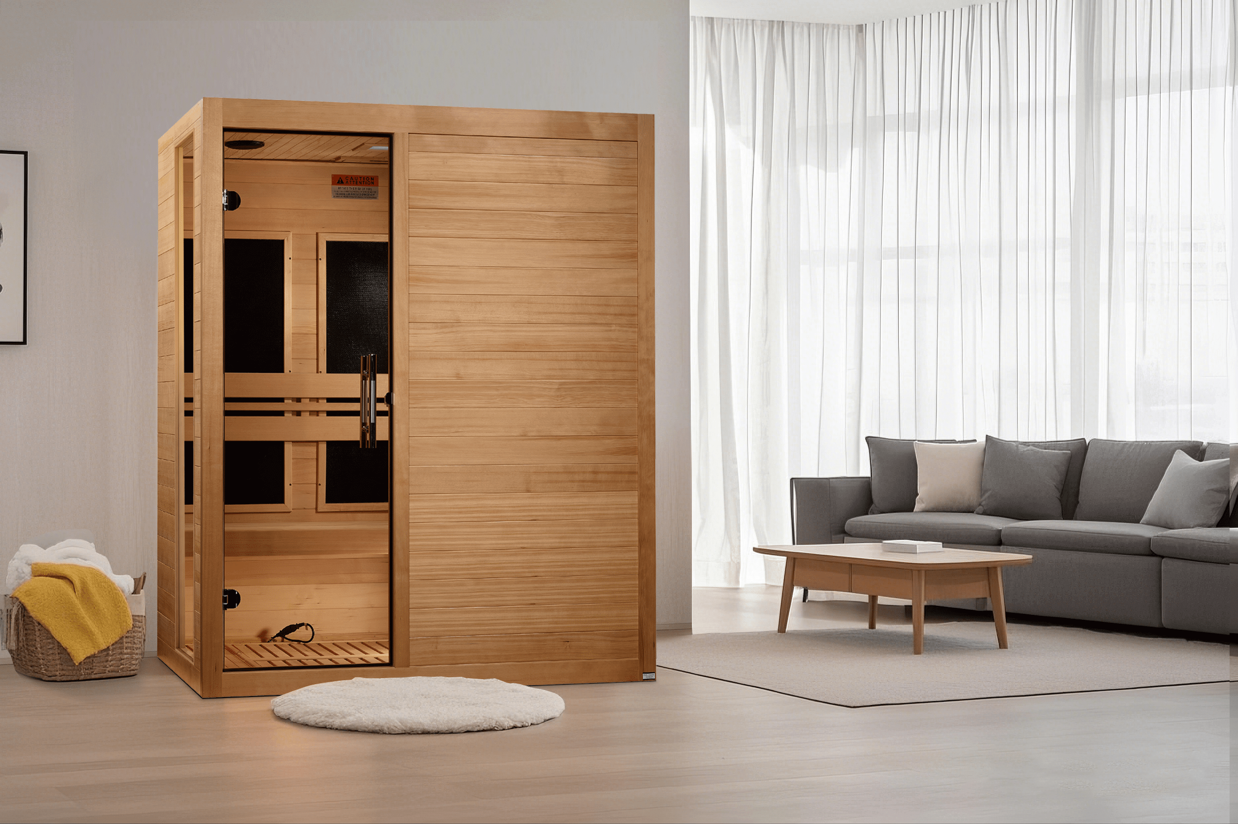 Dynamic Toscana Elite 3-Person Ultra Low EMF FAR Infrared Sauna
