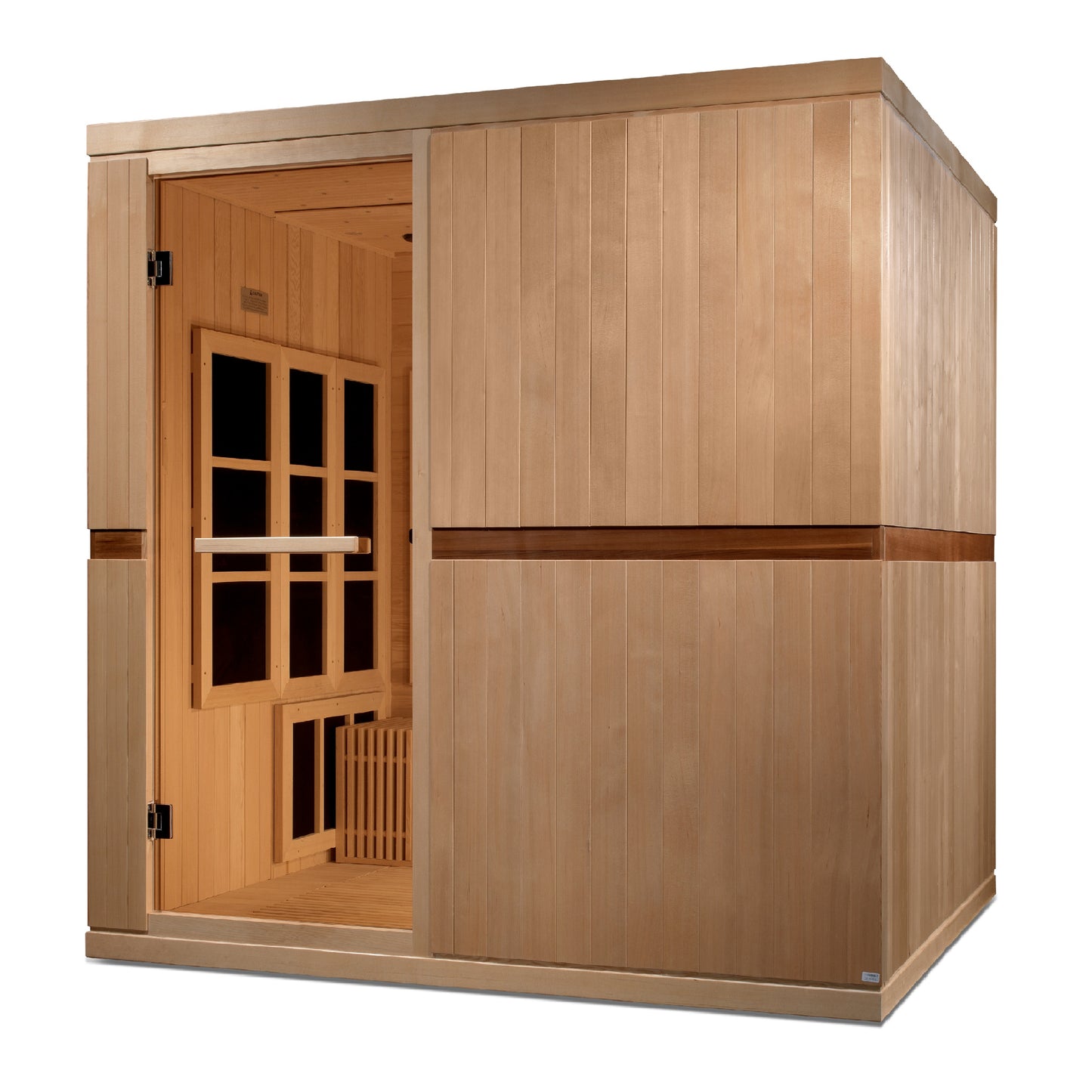 Golden Designs Catolonia Elite 8 Person Near Zero EMF Yoga / Wheelchair Sauna