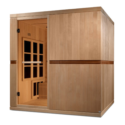 Golden Designs Catolonia Elite 8 Person Near Zero EMF Yoga / Wheelchair Sauna