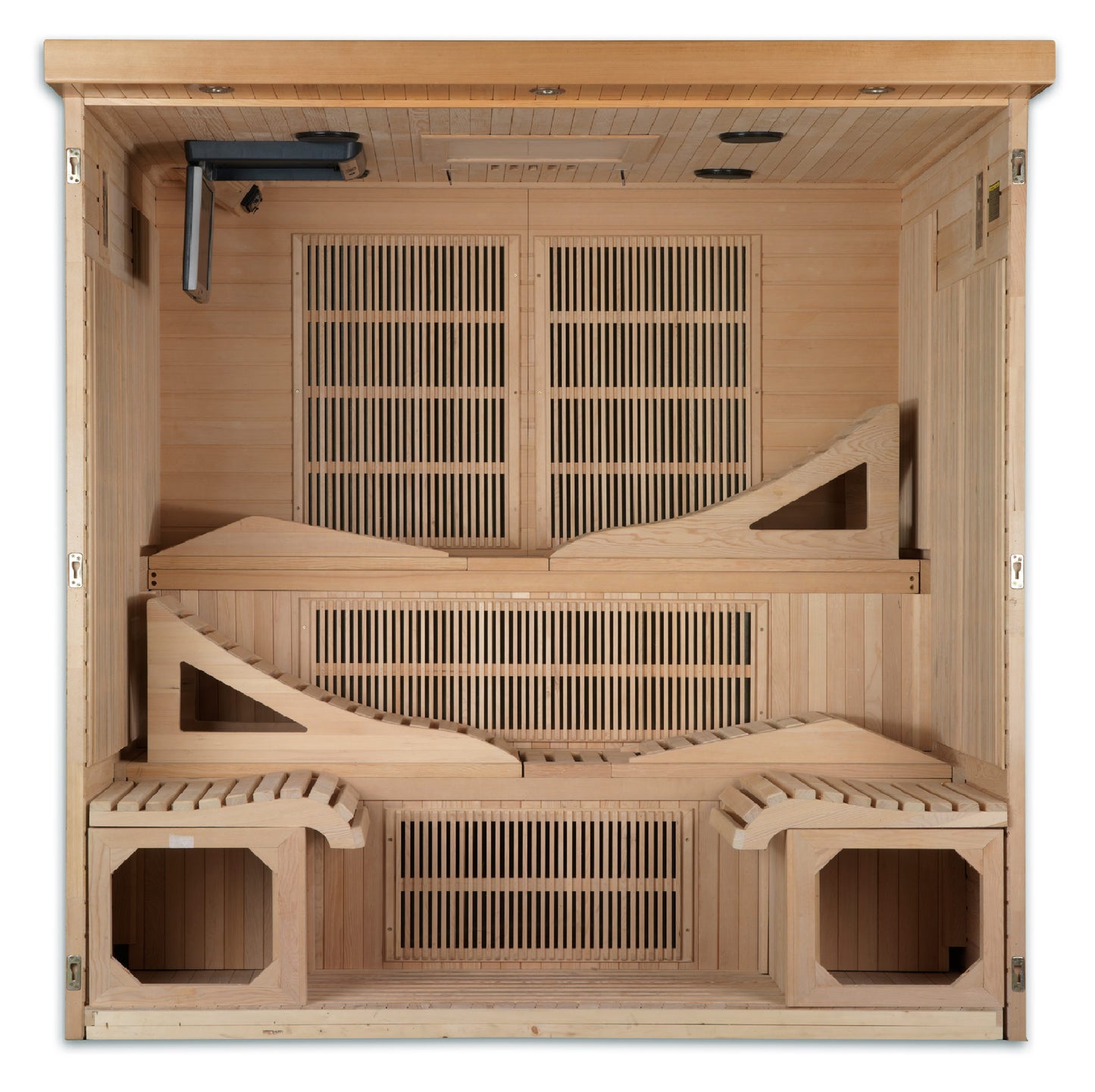 Golden Designs Monaco 6-Person PureTech™ Near Zero EMF FAR Infrared Sauna&nbsp;.