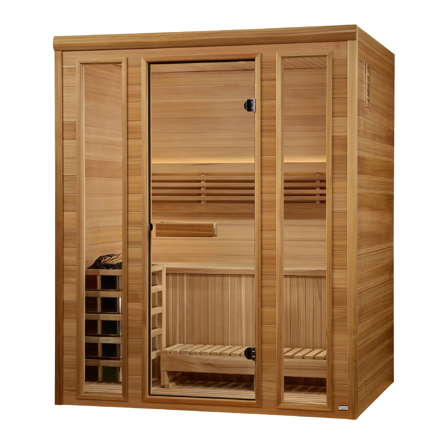 Golden Designs Andermatt 3 Person Traditional Steam Sauna