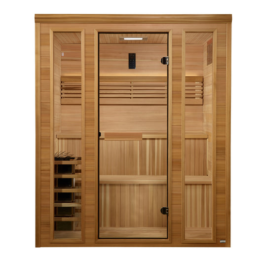 Golden Designs Engelberg 6 Person Traditional Steam Sauna