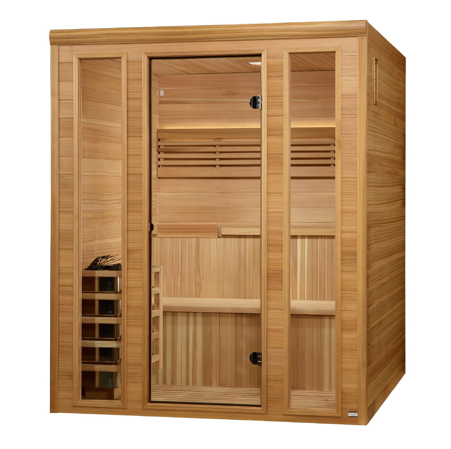 Golden Designs Engelberg 6 Person Traditional Steam Sauna