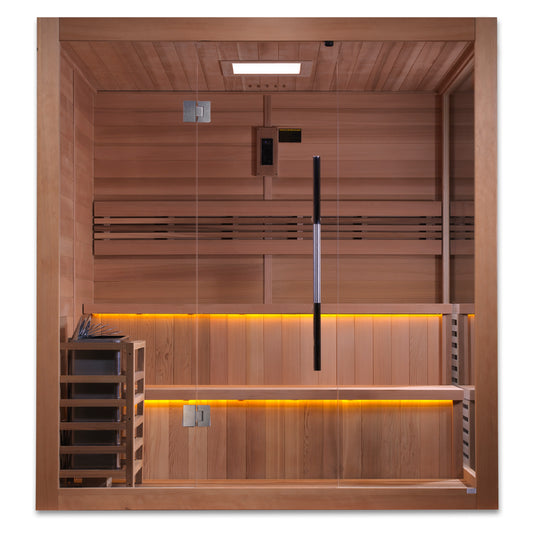 Golden Designs Kuusamo 6 Person Traditional Sauna