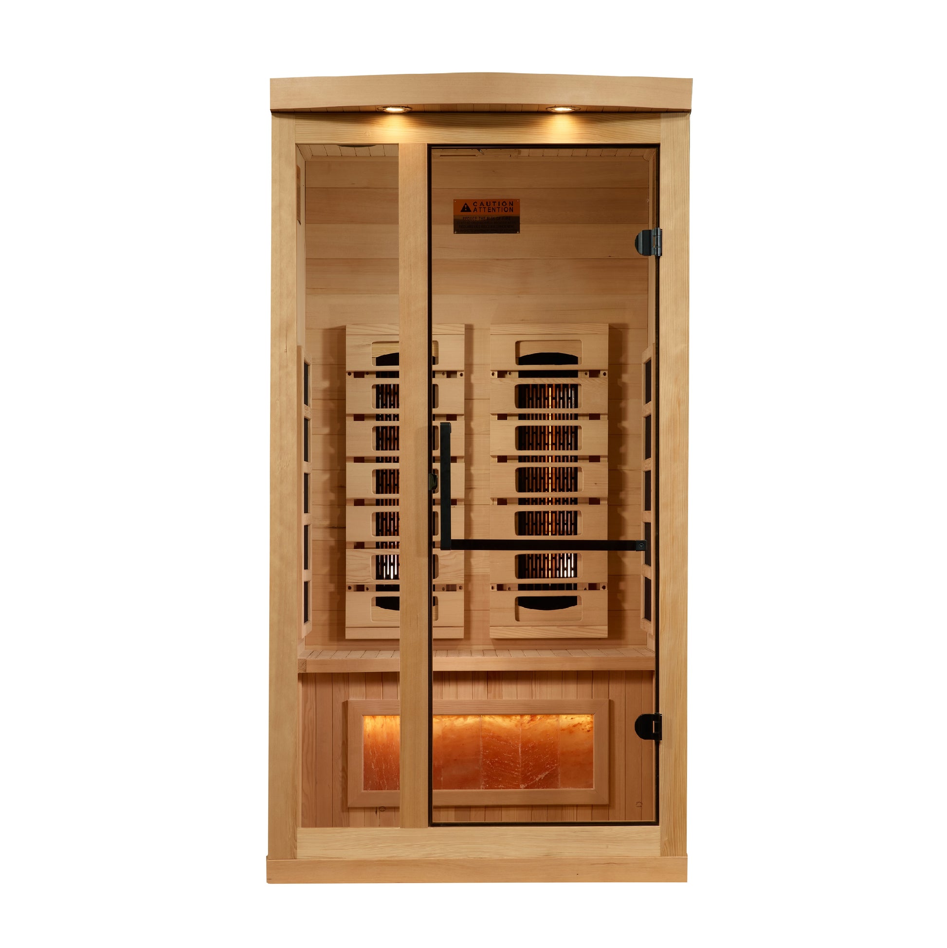 Golden Designs 1-2 Person Full Spectrum PureTech™ Infrared Sauna.