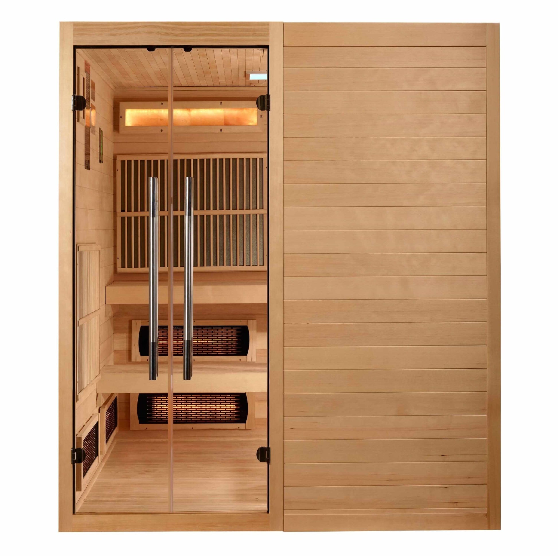 Golden Designs Toledo 6-Person Full Spectrum Hybrid Sauna Sauna Golden Designs 