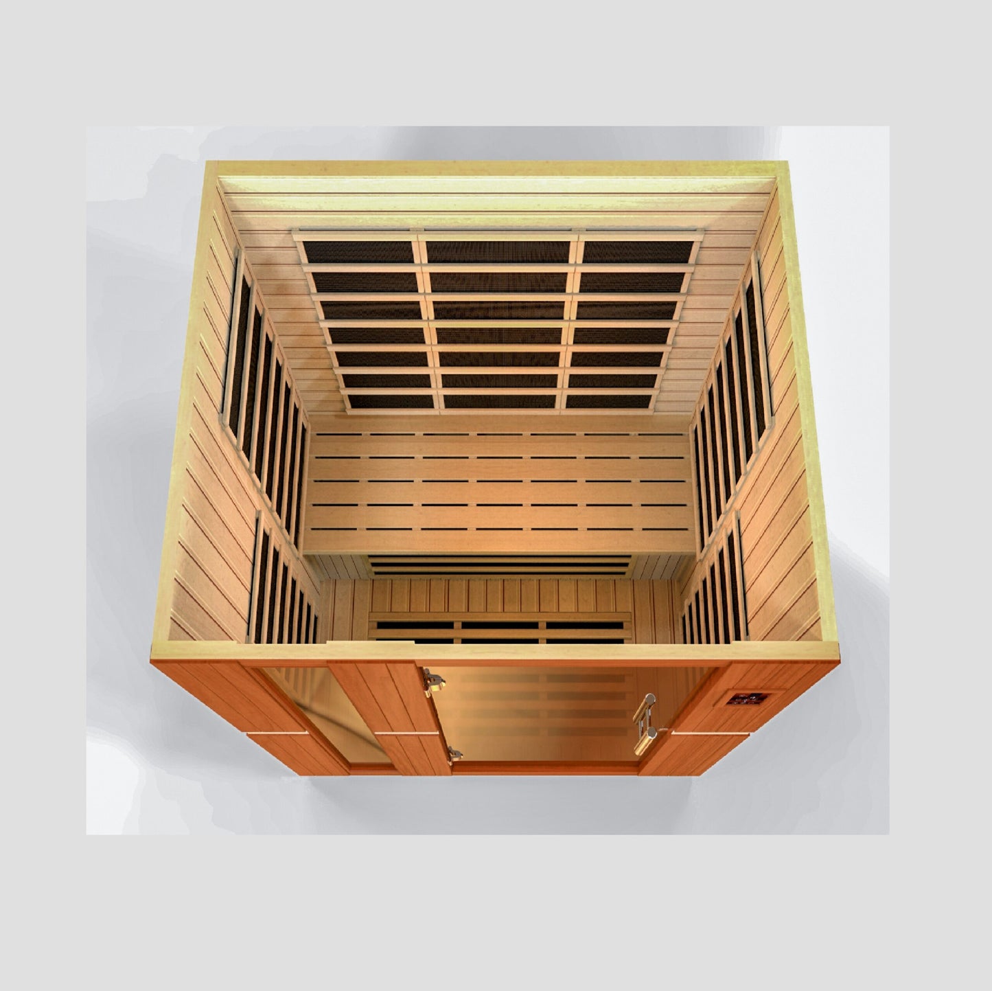 Golden Designs Lugano Edition Low EMF 3-Person Sauna