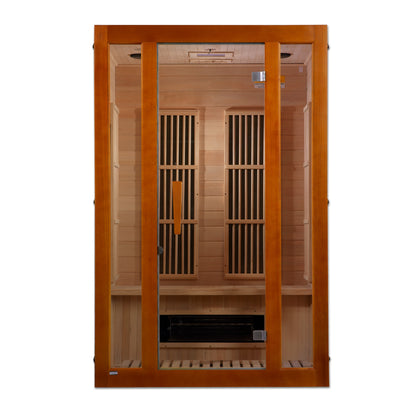 Maxxus Aspen Dual Tech 2 Person Low EMF FAR Infrared Sauna