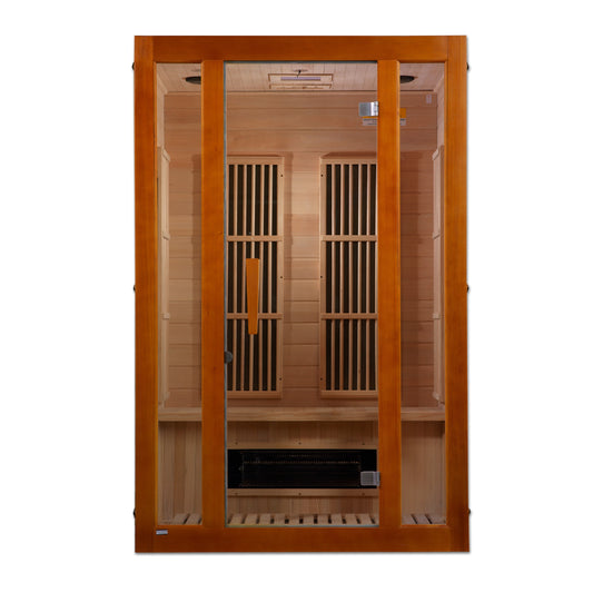 Maxxus Aspen Dual Tech 2 Person Low EMF FAR Infrared Sauna