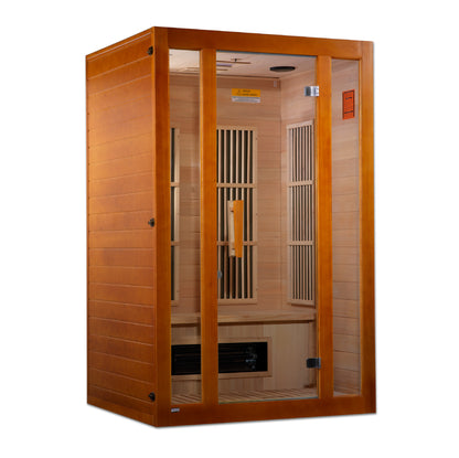 Maxxus Aspen Dual Tech 2 Person Low EMF FAR Infrared Sauna