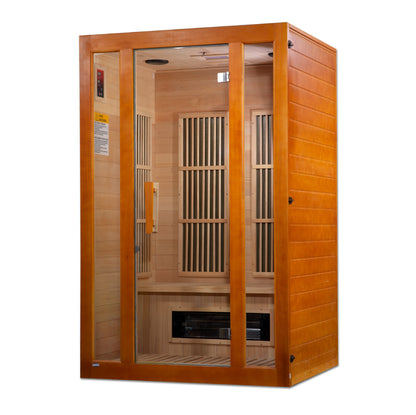 Maxxus Aspen Dual Tech 2 Person Low EMF FAR Infrared Sauna