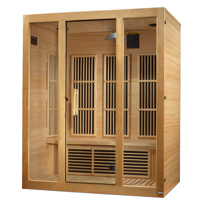 Maxxus Bellevue 3 Person Low EMF FAR Infrared Sauna