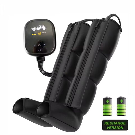 Wireless Leg Compression Massager Boots – Rechargeable Air Compression Recovery System