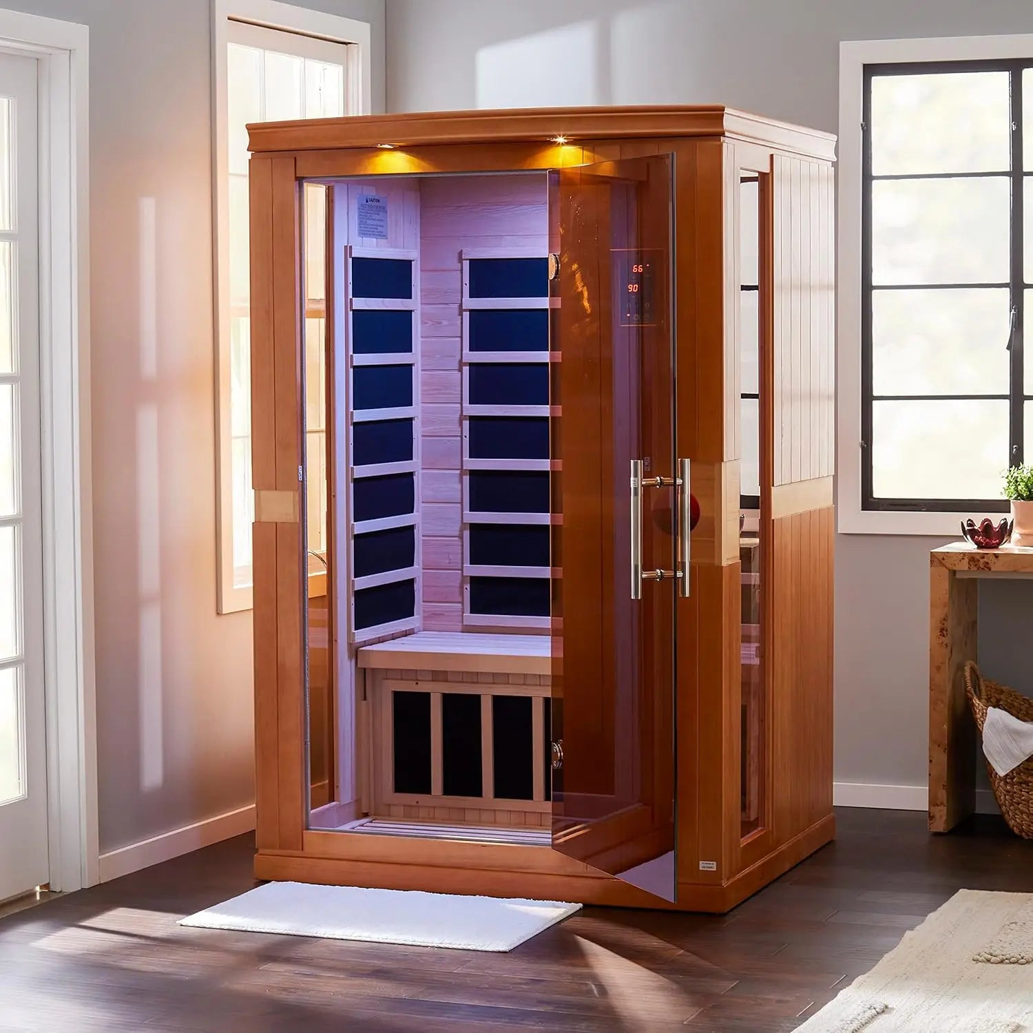 Luxury 2-Person Home Sauna 