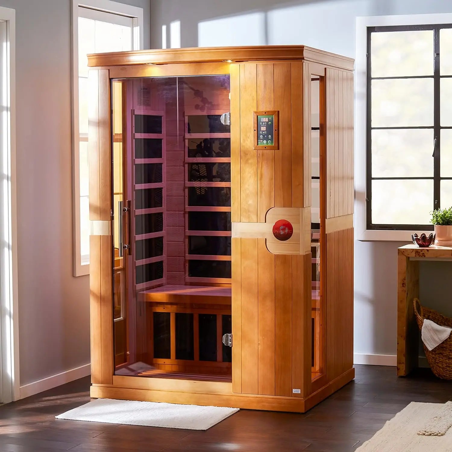 Luxury 2-Person Home Sauna 