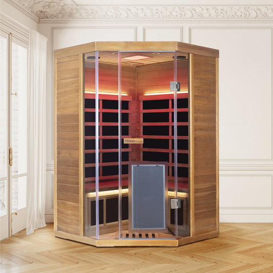 WizziSaunas SR07 2-3 Person Full Spectrum Infared Sauna