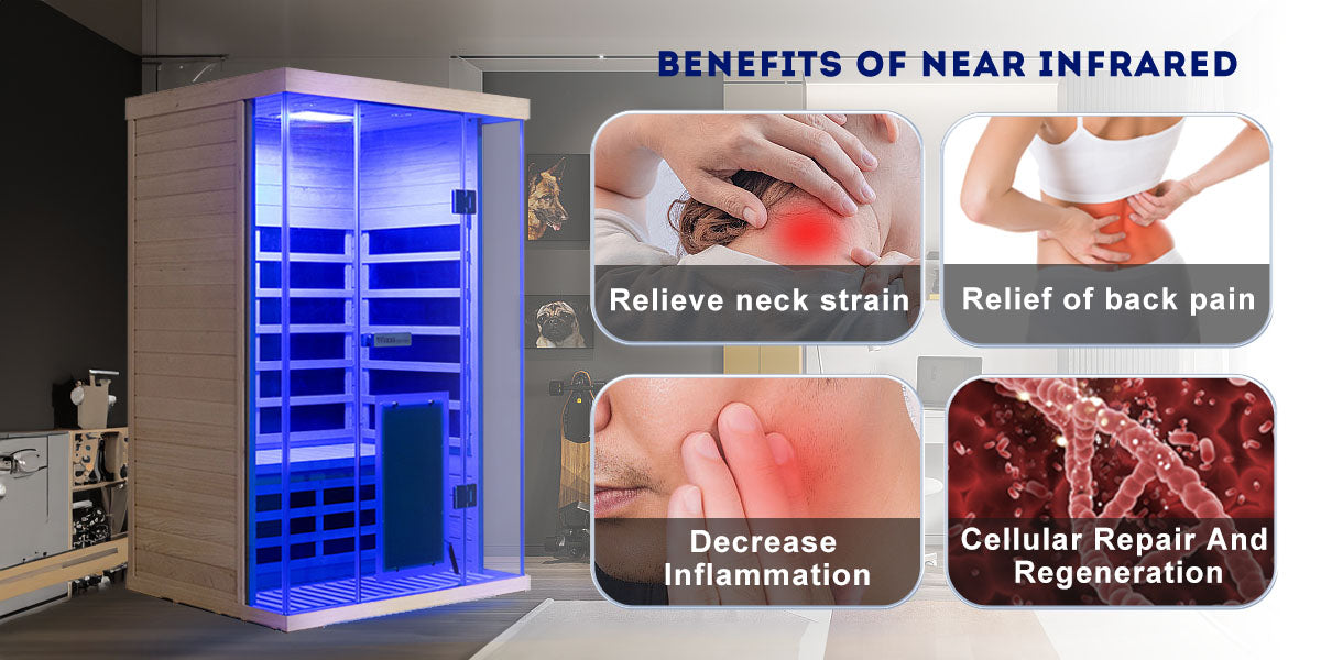 WizziSauna SH02 2-Person Full Spectrum Infrared Sauna (Hemlock)