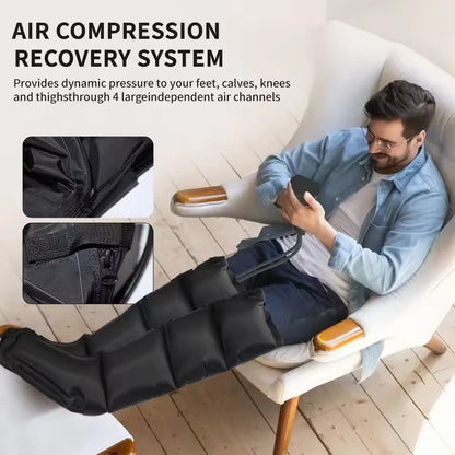 Wireless Leg Compression Massager Boots – Rechargeable Air Compression Recovery System