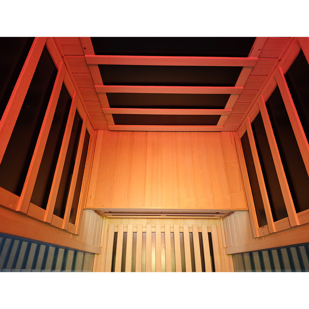 WizzaSaunas SH01 1-Person Full Spectrum Infrared Sauna (Hemlock)