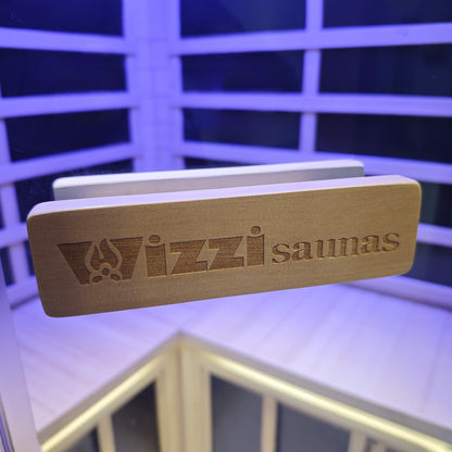 WizziSauna SH07 2-3 Person Full Spectrum Infrared Sauna (Hemlock)