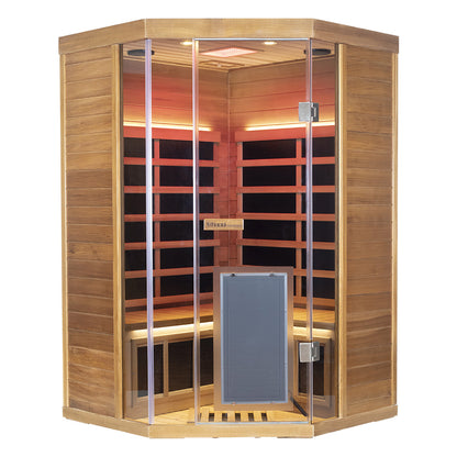WizziSaunas SR07 2-3 Person Full Spectrum Infared Sauna