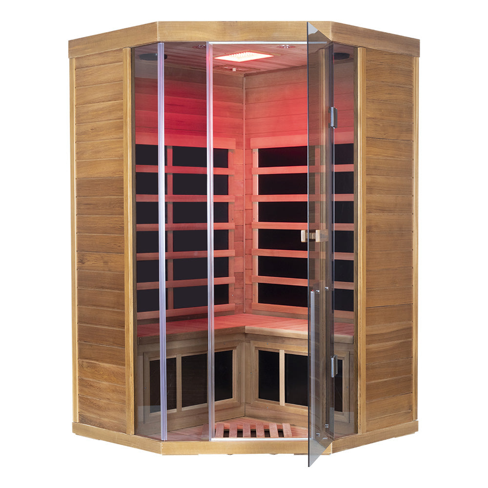 WizziSaunas SR07 2-3 Person Full Spectrum Infared Sauna