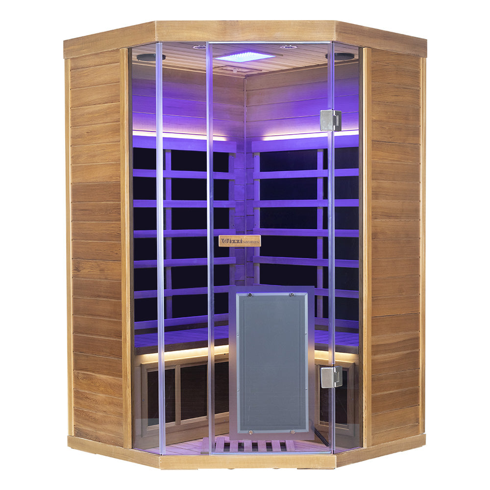 WizziSaunas SR07 2-3 Person Full Spectrum Infared Sauna