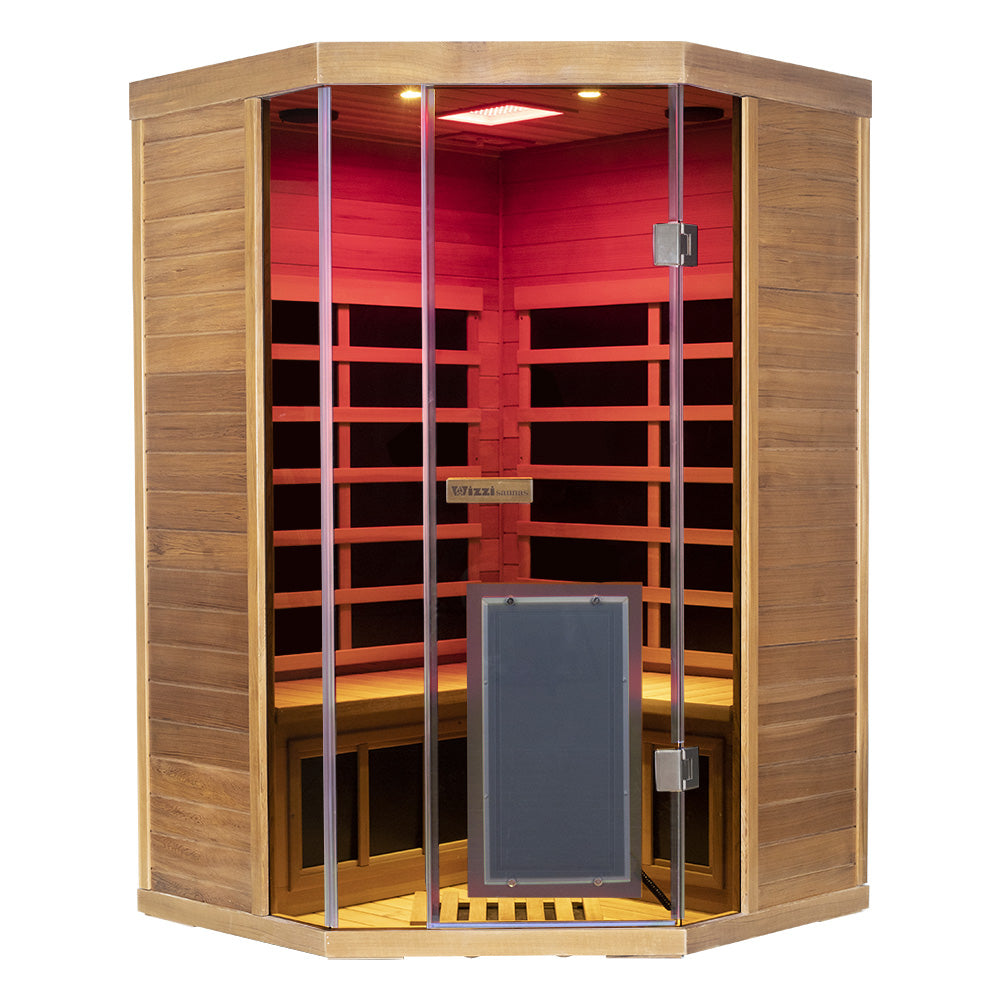 WizziSaunas SR07 2-3 Person Full Spectrum Infared Sauna
