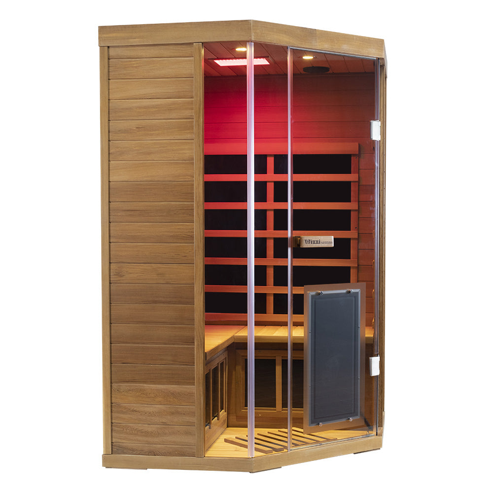WizziSaunas SR07 2-3 Person Full Spectrum Infared Sauna