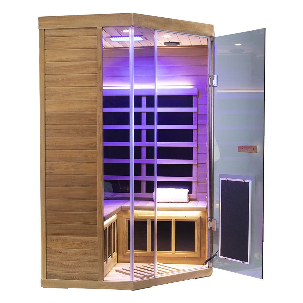 WizziSaunas SR07 2-3 Person Full Spectrum Infared Sauna