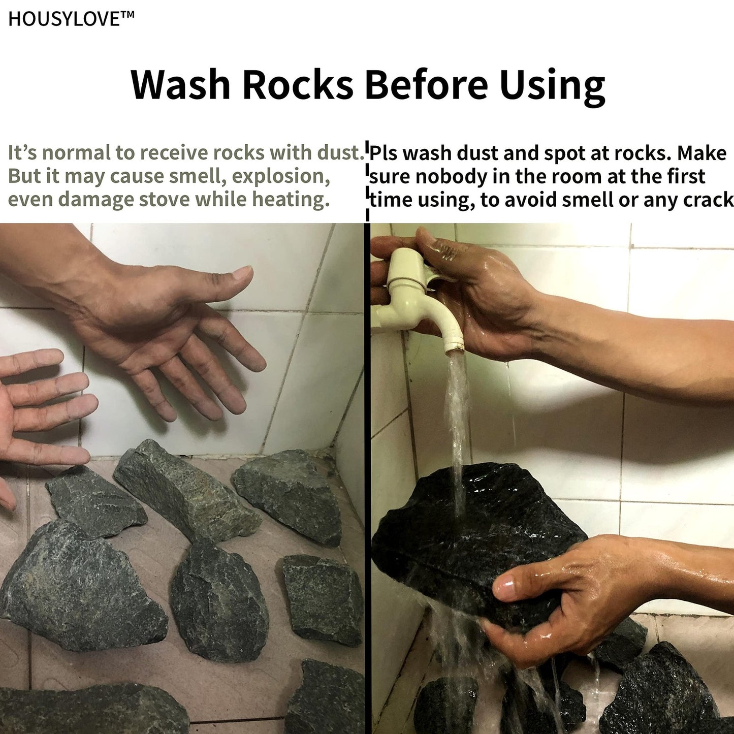 Sauna Rocks/Sauna Stones, 35 Lb Box of Lava Rock for Steam Sauna, Sauna Stone