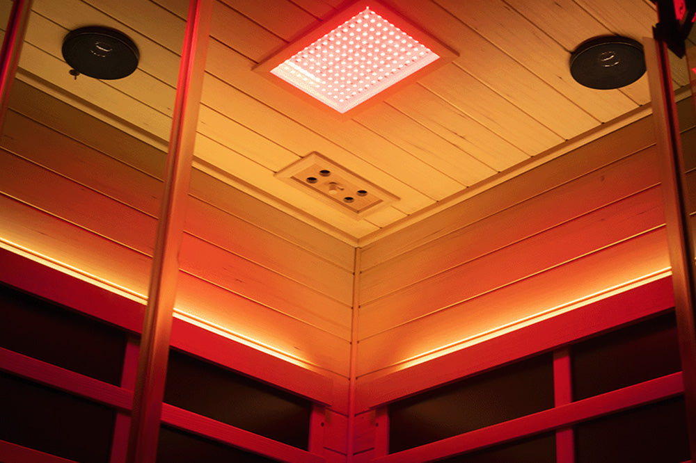 WizziSauna SH07 2-3 Person Full Spectrum Infrared Sauna (Hemlock)