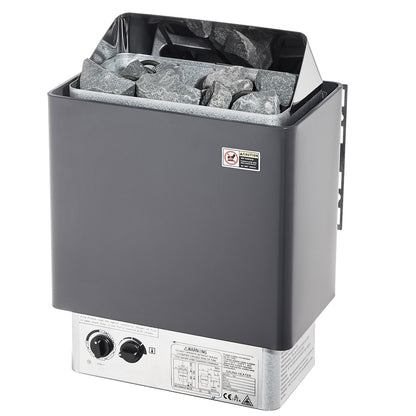Uimoso Sauna Heater Stove 6KW Wet & Dry Stailess Steel W/ Internal Controller