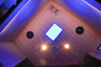 WizziSauna SH07 2-3 Person Full Spectrum Infrared Sauna (Hemlock)