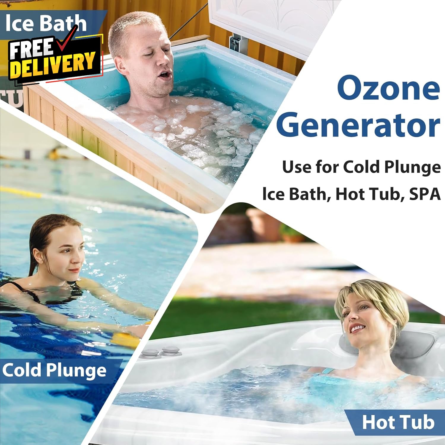 Ozone Generator for Cold Plunge 1000Mg/H Ozone Generator for Water Keep Cold....