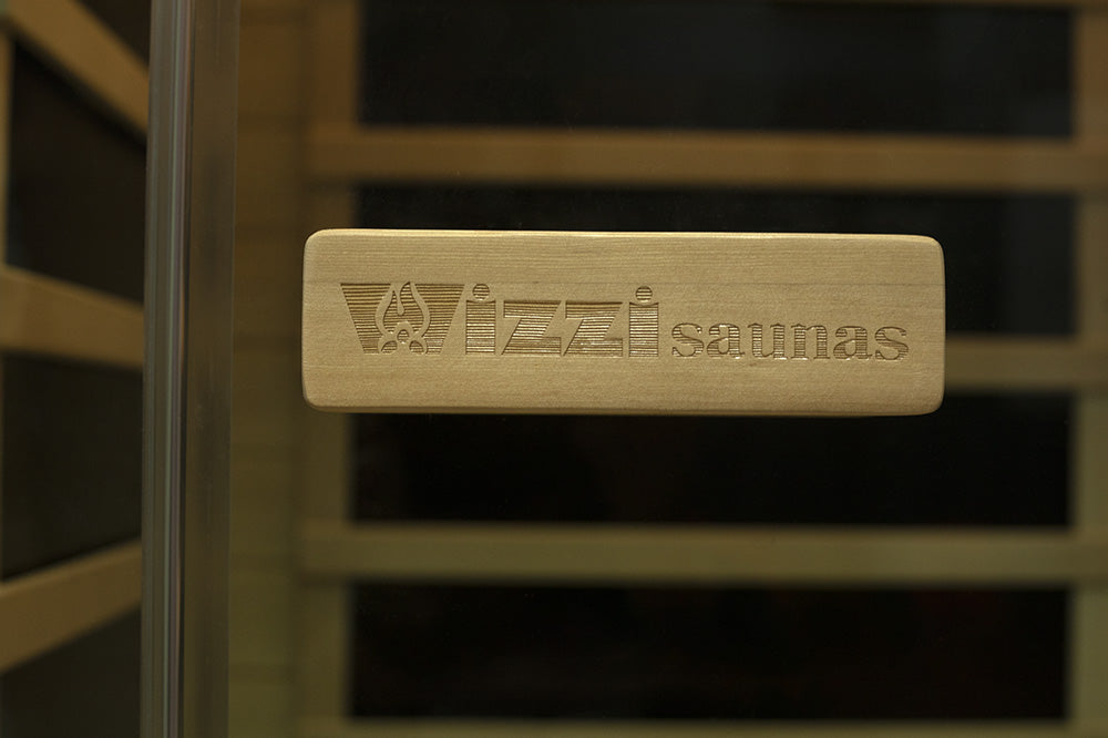 WizzaSaunas SH01 1-Person Full Spectrum Infrared Sauna (Hemlock)