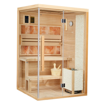 Premium Indoor Traditional Steam Sauna - EverVibe Life