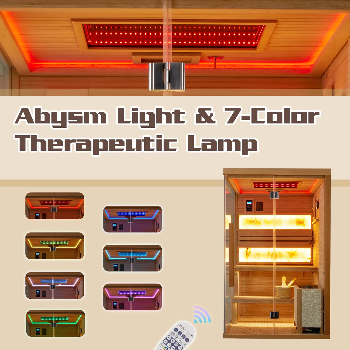 Premium Indoor Traditional Steam Sauna - EverVibe Life