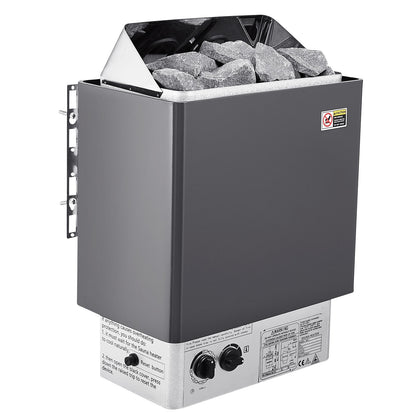 Uimoso Sauna Heater Stove 6KW Wet & Dry Stailess Steel W/ Internal Controller