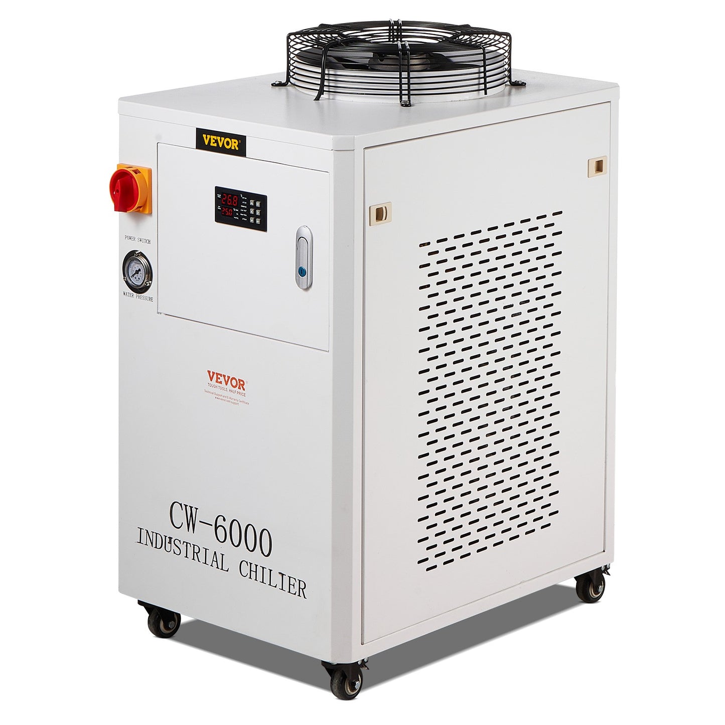 Industrial Water Chiller CW-6000 15L 65L/Min Laser Chiller with Compressor