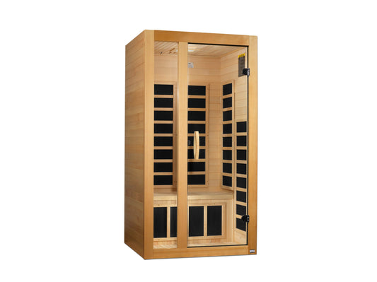 Golden Designs Gracia Edition Low EMF 1-Person Sauna
