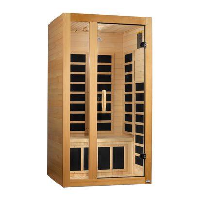 Golden Designs Gracia Edition Low EMF 1-Person Sauna