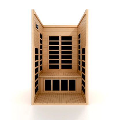 Golden Designs Gracia Edition Low EMF 1-Person Sauna