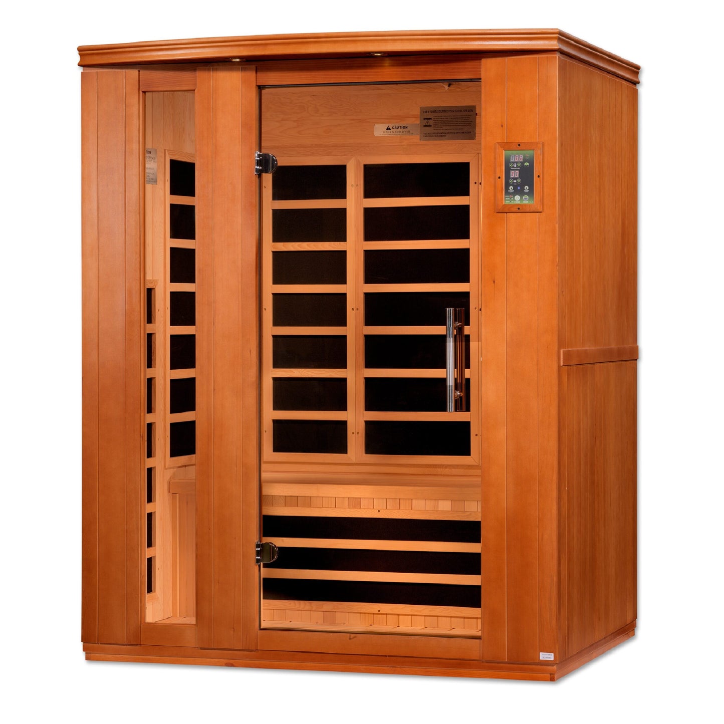 Golden Designs Lugano Edition Low EMF 3-Person Sauna